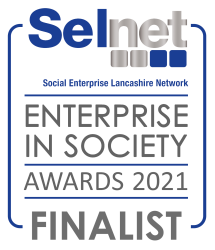 Setlnet Social Enterprise Lancashire North enterprise in society awards 2021 finalist