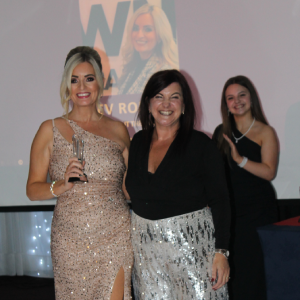 Winner - Going the extra mile award - Bev Roberts